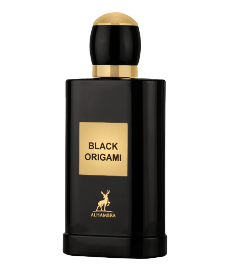 black origami maison alhambra perfume arabe