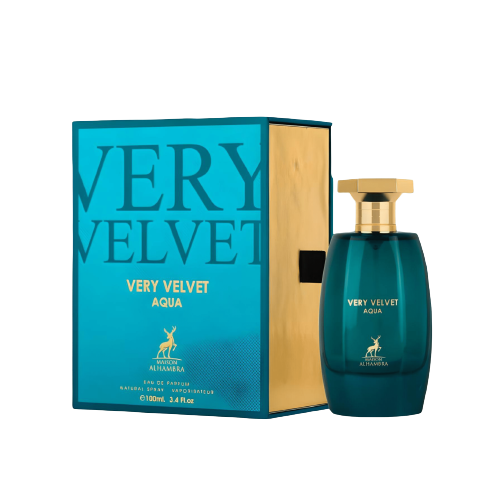 Very Velvet Aqua - Maison Alhambra