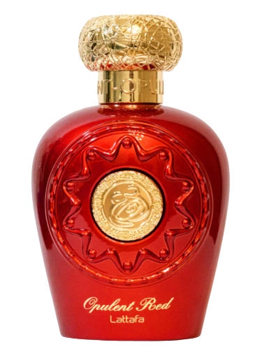 opulent red lattafa perfume arabe